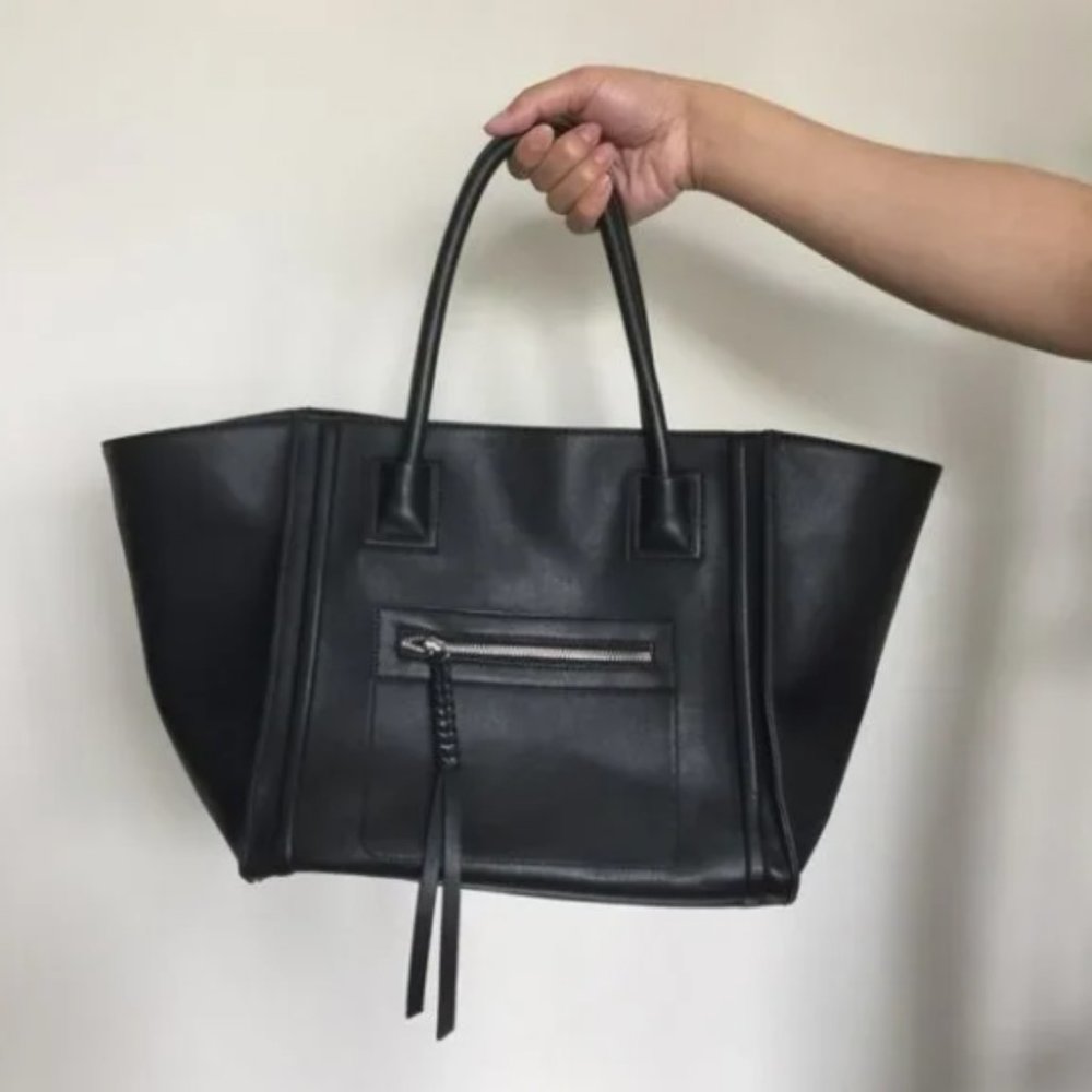 Large Black Forever 21 Celine Phantom Bag